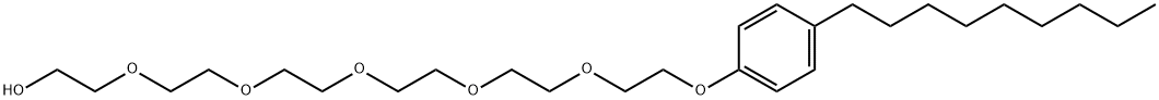 2-[2-[2-[2-[2-[2-(4-nonylphenoxy)ethoxy]ethoxy]ethoxy]ethoxy]ethoxy]ethanol Structure