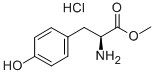 Methyl L-tyrosinate hydrochloride Structure