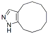 4,5,6,7,8,9,10,11-Octahydro-1H-cyclodecapyrazole Structure