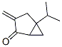 Bicyclo[3.1.0]hexan-2-one, 3-methylene-5-(1-methylethyl)-, (-)- (9CI) Structure