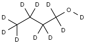 1-BUTANOL-D10 Structure