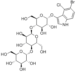 5-Bromo-4-chloro-3-indolyl-alpha-D-maltotriose 구조식 이미지