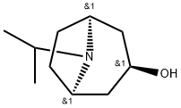 endo-8-isopropyl-8-azabicyclo[3.2.1]octan-3-ol 구조식 이미지