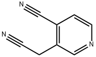 4-cyano-3-Pyridineacetonitrile Structure