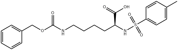 NEPSILON-CARBOBENZOXY-NALPHA-TOSYL-L-LYSINE Structure