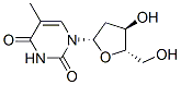 2'-Deoxy-L-thymidine Structure