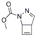 2,3-Diazabicyclo[3.2.0]hepta-3,6-diene-2-carboxylicacid,methylester(9CI) 구조식 이미지