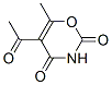 2H-1,3-Oxazine-2,4(3H)-dione, 5-acetyl-6-methyl- (9CI) Structure