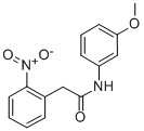 N-(3-METHOXY-PHENYL)-2-(2-NITRO-PHENYL)-ACETAMIDE Structure