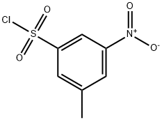 3-Methyl-5-nitrophenylsulfonyl chloride Structure