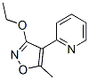 Pyridine, 2-(3-ethoxy-5-methyl-4-isoxazolyl)- (9CI) 구조식 이미지