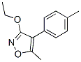 Isoxazole, 3-ethoxy-5-methyl-4-(4-methylphenyl)- (9CI) Structure