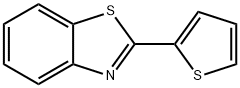 Benzothiazole, 2-(2-thienyl)- (8CI,9CI) 구조식 이미지
