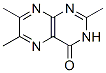 2,6,7-Trimethyl-4(3H)-pteridinone Structure