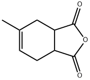1,2,3,6-Tetrahydro-4-methylphthalic anhydride 구조식 이미지