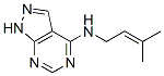 4-[(3-Methyl-2-butenyl)amino]-1H-pyrazolo[3,4-d]pyrimidine Structure