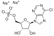 6-CHLOROPURINE RIBOSIDE-5'-O-MONOPHOSPHATE SODIUM SALT 구조식 이미지