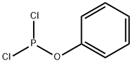 PHENYL PHOSPHORODICHLORIDITE 구조식 이미지