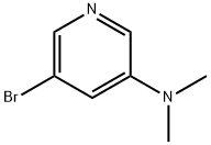 5-bromo-N,N-dimethylpyridin-3-amine Structure