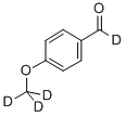 4-METHOXY-D3-BENZALDEHYDE-ALPHA-D1 Structure