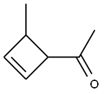 Ethanone, 1-(4-methyl-2-cyclobuten-1-yl)- (9CI) 구조식 이미지