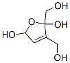 2,5-Furandiol, 2-(dihydroxymethyl)-2,5-dihydro- (9CI) Structure