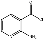 3-Pyridinecarbonyl chloride, 2-amino- (9CI) Structure