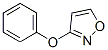 Isoxazole, 3-phenoxy- (9CI) Structure