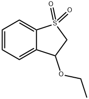 벤조[b]티오펜,3-에톡시-2,3-디하이드로-,1,1-디옥사이드(9CI) 구조식 이미지
