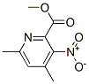 2-Pyridinecarboxylicacid,4,6-dimethyl-3-nitro-,methylester(9CI) Structure