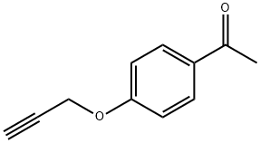 1-[4-(2-PROPYNYLOXY)PHENYL]-1-ETHANONE Structure