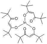 INDIUM (2,2,6,6-TETRAMETHYL-3,5-HEPTANEDIONATE) Structure