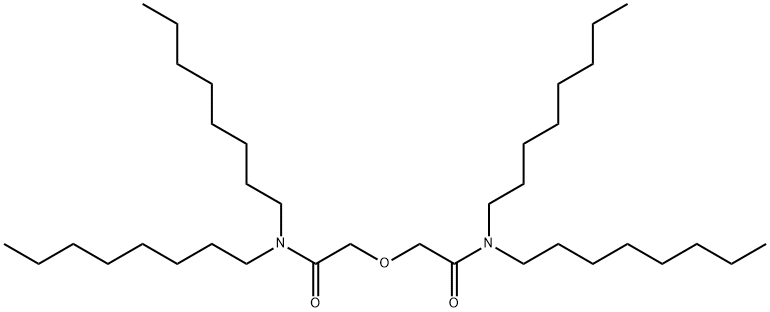 AcetaMide, 2,2'-oxybis[N,N-dioctyl- Structure