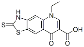 Thiazolo[5,4-g]quinoline-7-carboxylic  acid,  5-ethyl-2,3,5,8-tetrahydro-8-oxo-2-thioxo- Structure