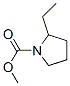 1-Pyrrolidinecarboxylicacid,2-ethyl-,methylester(9CI) Structure