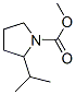 1-Pyrrolidinecarboxylicacid,2-(1-methylethyl)-,methylester(9CI) Structure