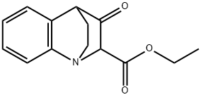 3,4-Dihydro-3-oxo-2H-1,4-ethanoquinoline-2-carboxylic acid ethyl ester Structure