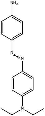 4-(4-N,N-DIETHYLAMINOPHENYLAZO)ANILINE Structure