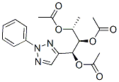 [(1S,2R,3R)-1-(2-Phenyl-2H-1,2,3-triazol-4-yl)-1,2,3-butanetriol]triacetate 구조식 이미지