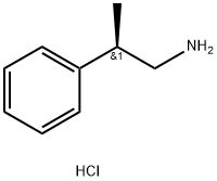 (R)-beta-Methylbenzeneethanamine hydrochloride Structure