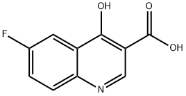 6-FLUORO-4-HYDROXYQUINOLINE-3-CARBOXYLIC ACID Structure