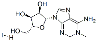 1-METHYLADENOSINE HYDROIODIDE Structure