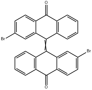 3-bromo-10-(2-bromo-10-oxoanthracen-9(10H)-ylidene)anthracen-9(10H)-one Structure