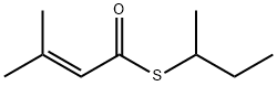 S-2-BUTYL 3-METHYLBUT-2-ENETHIOATE Structure