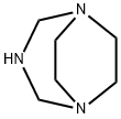 1,3,5-Triazabicyclo[3.2.2]nonane(9CI) Structure