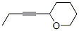 2H-Pyran, 2-(1-butynyl)tetrahydro- (9CI) Structure