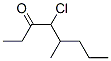 3-Octanone,  4-chloro-5-methyl- Structure