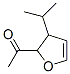 Ethanone, 1-[2,3-dihydro-3-(1-methylethyl)-2-furanyl]- (9CI) Structure