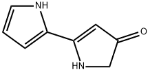 3H-Pyrrol-3-one, 1,2-dihydro-5-(1H-pyrrol-2-yl)- (9CI) Structure