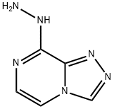 1,2,4-Triazolo[4,3-a]pyrazin-8(7H)-one,hydrazone(9CI) 구조식 이미지